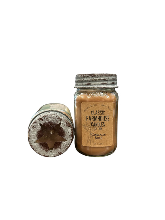 Cinnamon Buns 14 oz Star Jar Candle