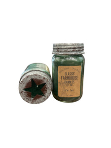 Fir Tree 14 oz Star Jar Candle