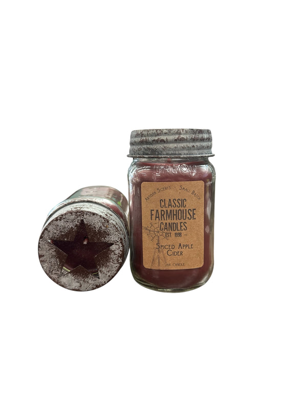 Spiced Apple Cider 14 oz Star Jar Candle