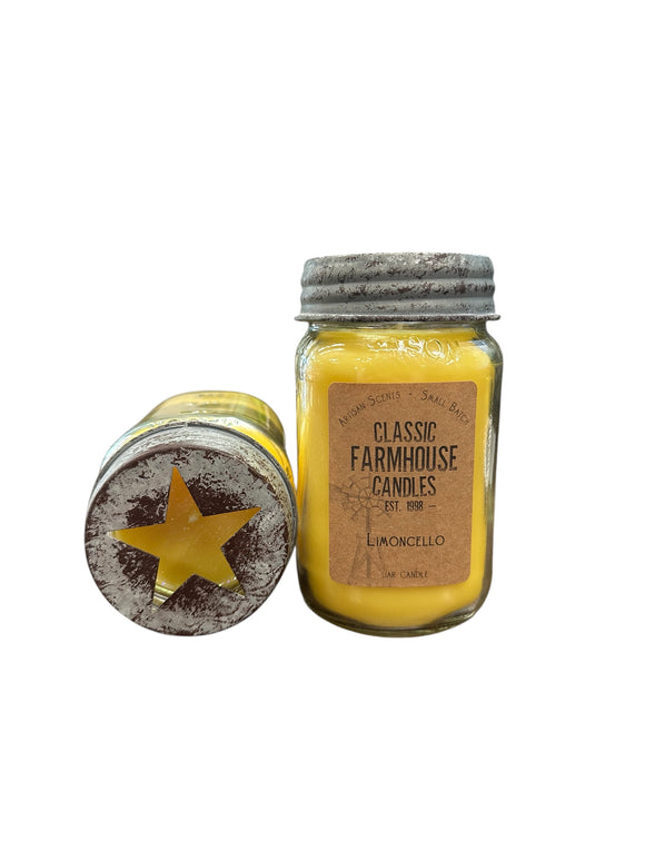 Limoncello 14 oz Star Jar Candle