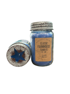 Island Breeze 14 oz Star Jar Candle