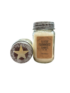 Snowball 14 oz Star Jar Candle