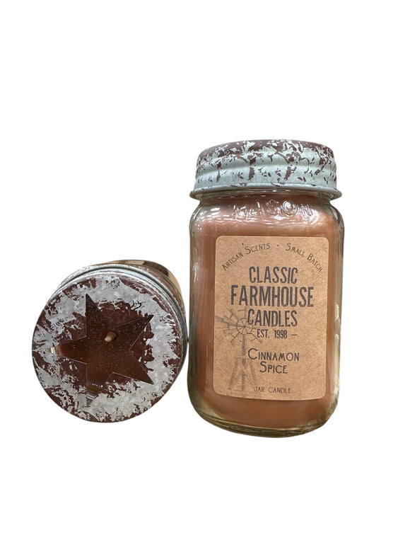 Cinnamon Spice 14 oz Star Jar Candle