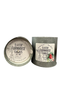 Heaven Sent 12 oz Organic Tin Candle