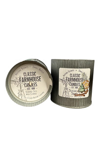 Sugar & Spice 12 oz Organic Tin Candle