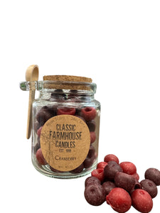 Cranberry Wax Melt Spoon Jar