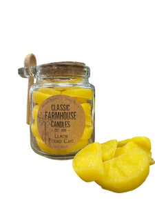 Lemon Pound Cake Wax Melt Spoon Jar