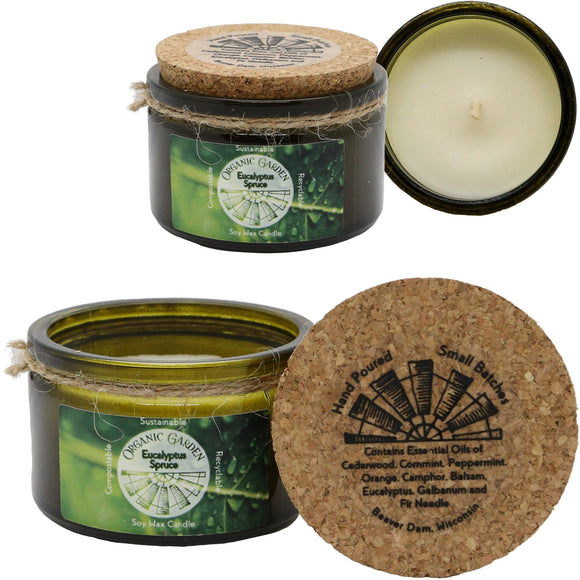 Eucalyptus Spruce 5 oz Organic Jar Candle