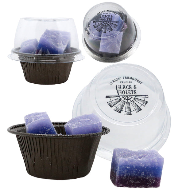 Lilacs & Violets 5 oz Cup 3 Layer Melt