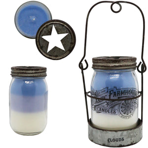 Clouds 14 oz 3 Layer Jar Candle